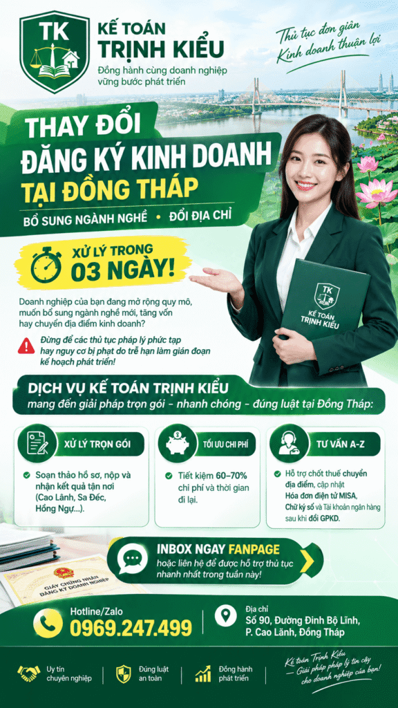 Thay doi gia phep dang ky kinh doanh ke toan trinh kieu