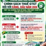 nghi quyet 43 ve thue xang dau
